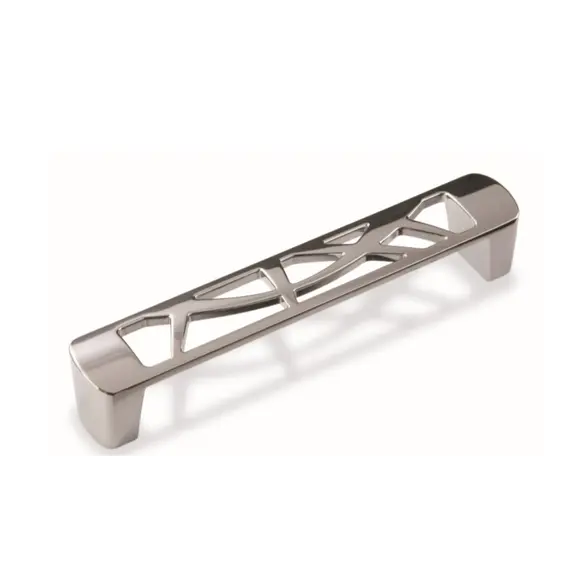 Ручка скоба для мебели Sagittario FS-116 128 Cr, 128 мм, хром глянцевый (ТЗ).