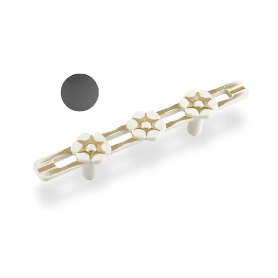 Ручка скоба для мебели Sagittario FS-133 064 Cr, 64 мм, хром матовый.