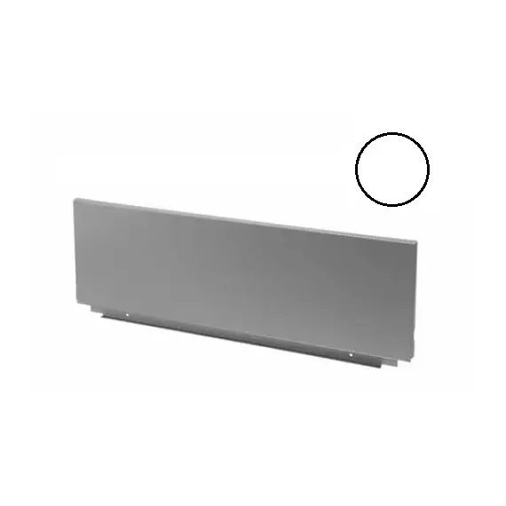 Стенка задняя стальная для ящиков Tekform Slimline DW182 1200мм, панель 18 мм, белый арт.655-7H12-150-00
