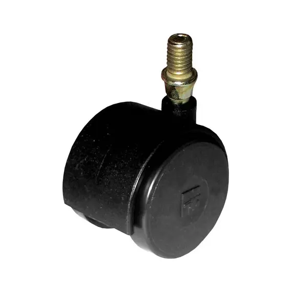 Опора колесная ОК 1 белая штырь