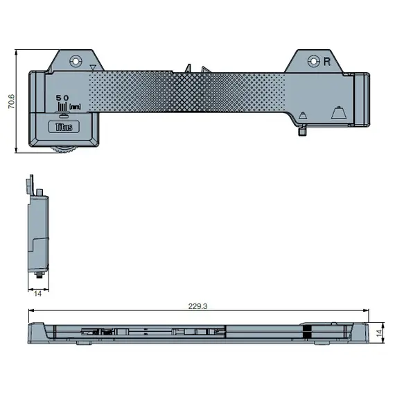 Механизм PushOpen Tacto 2.0 для ящиков Tekform Slimline+ арт.656-9220-383-k1 - 1