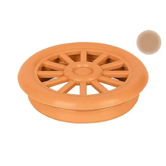 Решетка вентиляционная бежевая