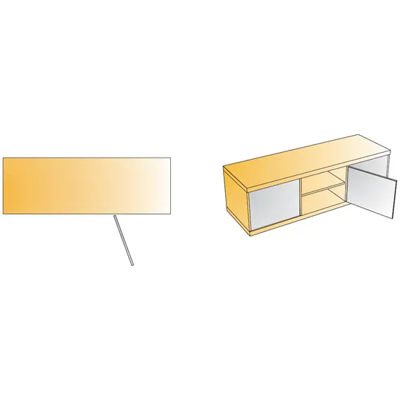 Петля 110/45/5 T-type Glissando с доводчиком установка без инструментов PressTo арт.701-0BT6-054 - 7