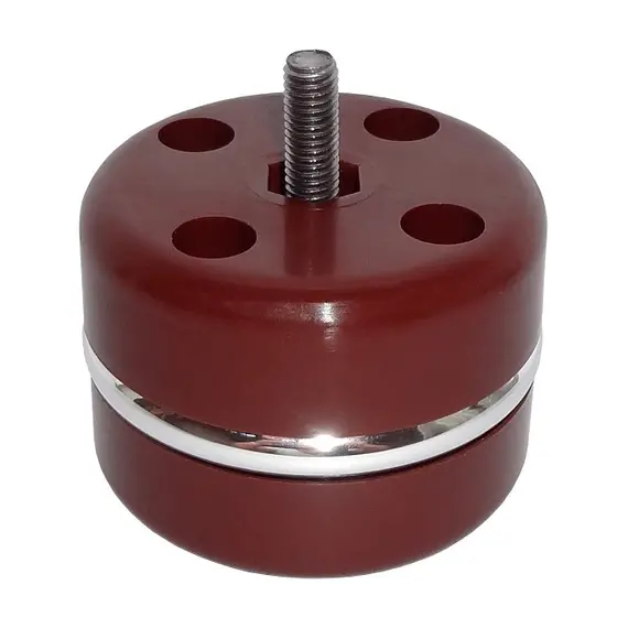 Опора мебельная с молдингом Н 50 мм, коричневый арт.ОМ 51 М корич