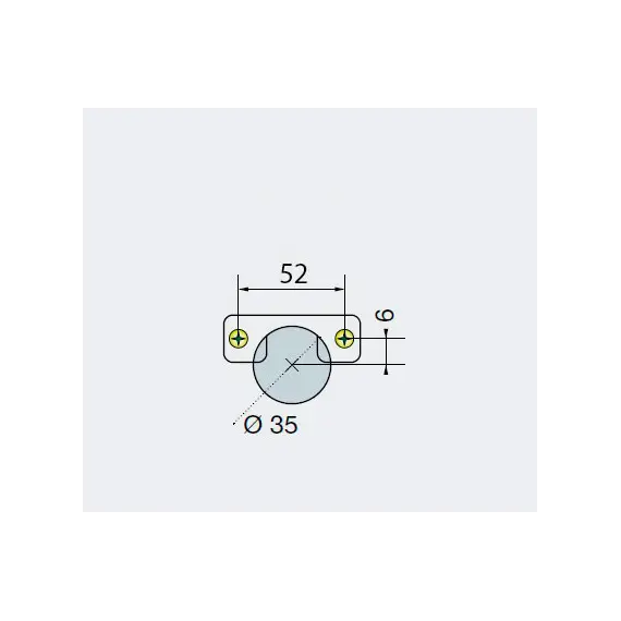 Петля мебельная Titus S-Type i3 угловая (30гр) 110/52/9 мм. арт.242-0923-650-00 - 6