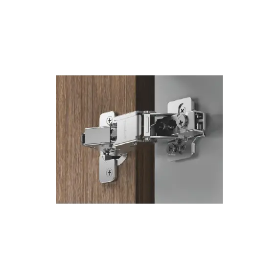 Петля 896 с доводчиком, 155 градусов, 52мм, Никель арт.896-0EP0-733 - 2