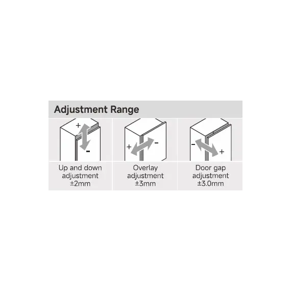 Петля 896 с регулировкой доводчика, для алю. профиля, Вкладная, 28мм, Никель арт.896-0T52-733 - 2