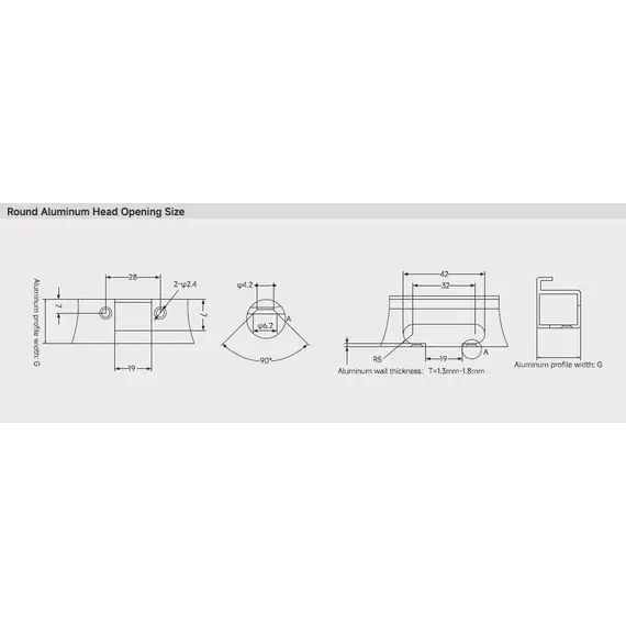 Петля 896 с регулировкой доводчика, для алю. профиля, Полунакладная, 28мм, Черный никель арт.896-0T50-981 - 3