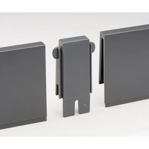 Коннектор для поперечного профиля Banio Ninka, свело-серый арт.5009.11.20171