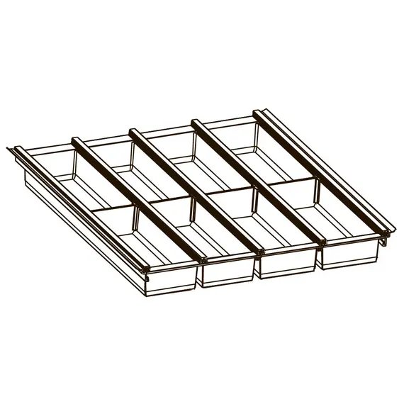 Лоток в ящик 500 мм черный Cuisio Ninka арт.2253.99.40571