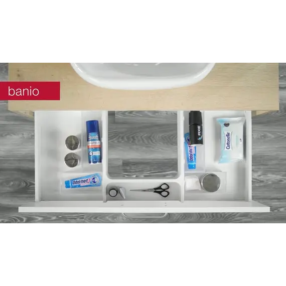 Лоток 84х84 мм Banio Ninka, белый полупрозрачный арт.5016.11.20909 - 2