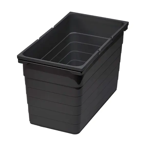 Контейнер для мусора 25 л 412*230*330 мм (dark grey) Eins2vier Ninka арт.5061.91.41514