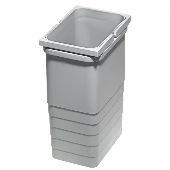 Контейнер для мусора 8 л 230*153*310 мм (alu grey) Eins2vier Ninka арт.5150.90.41616