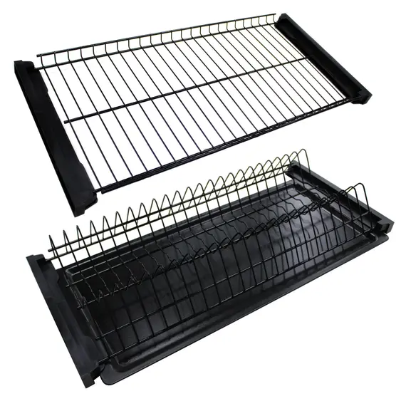 Комплект посудосушителя в шкаф шириной 450 мм, ДСП 16, черный (1 поддон) арт.DB.450.16 - 1