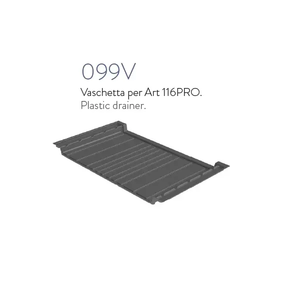 Ящик выдвижной, пластиковый поддон, шкаф 900мм (компл) арт.116PRO.SIGE.099V.900 - 1