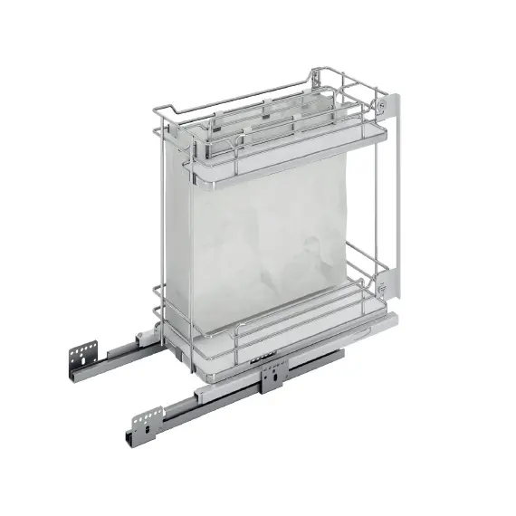 Корзина выдвижная, для хлеба и бутылок, шкаф 400мм арт.007i.SIGE.400