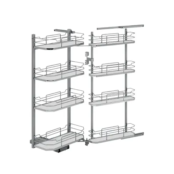 Колонна выдвижная, 8 корзин, шкаф 500мм арт.230Bi.500