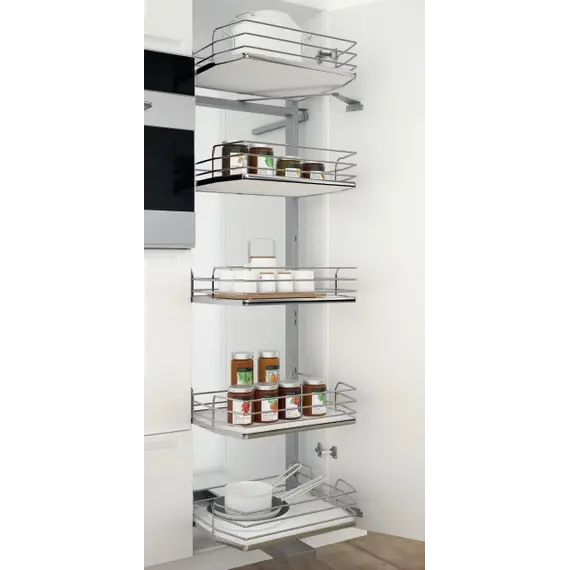 Колонна выдвижная (компл), 5 корзин, шкаф 450мм арт.295i.onebox.450