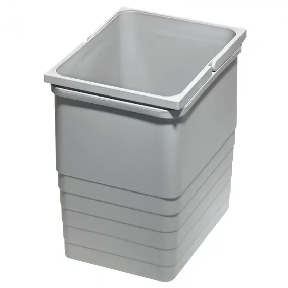 Контейнер для мусора 17 л 306*230*310 мм (alu grey) Eins2vier Ninka арт.5160.90.41616