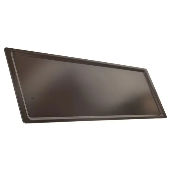 Поддон для посудосушителя в шкаф шириной 500 мм черный (421х235х12) арт.PB.500