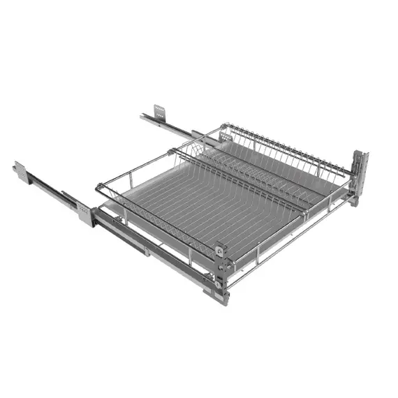 Сушка выдвижная в нижний ящик, глубина 450 мм, шкаф 600мм арт.999G.SIGE.450.600