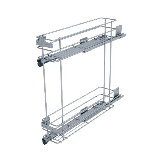 Корзина выдвижная, глубина 500 мм, шкаф 150мм арт.002G.500.150