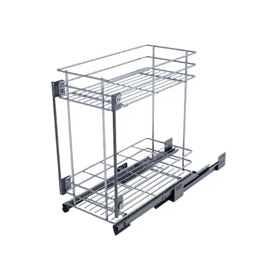 Корзина выдвижная, для бутылок, шкаф 450мм арт.004G.450