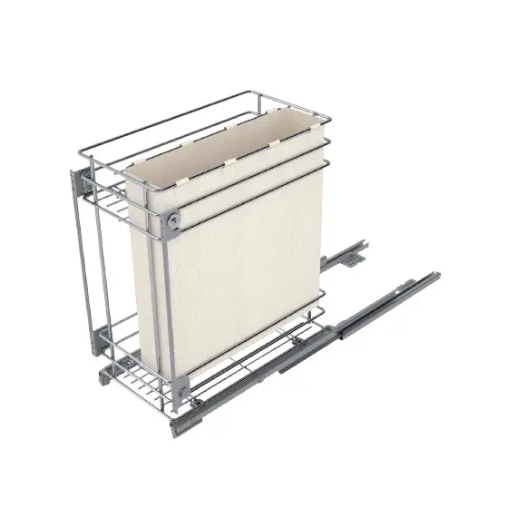 Корзина выдвижная, для хлеба и бутылок, шкаф 300мм арт.006G.300