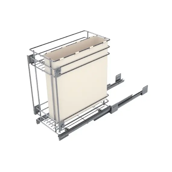 Корзина выдвижная, для хлеба и бутылок, шкаф 450мм арт.007G.450