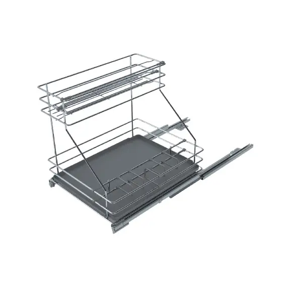 Корзина выдвижная для моющих средств, шкаф 300мм арт.060G.300