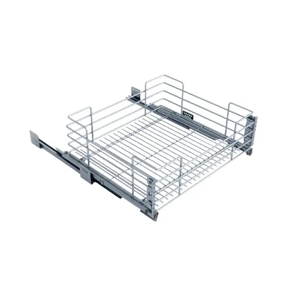 Корзина-ящик выдвижная, высота 200 мм, шкаф 900мм арт.116G.200.900