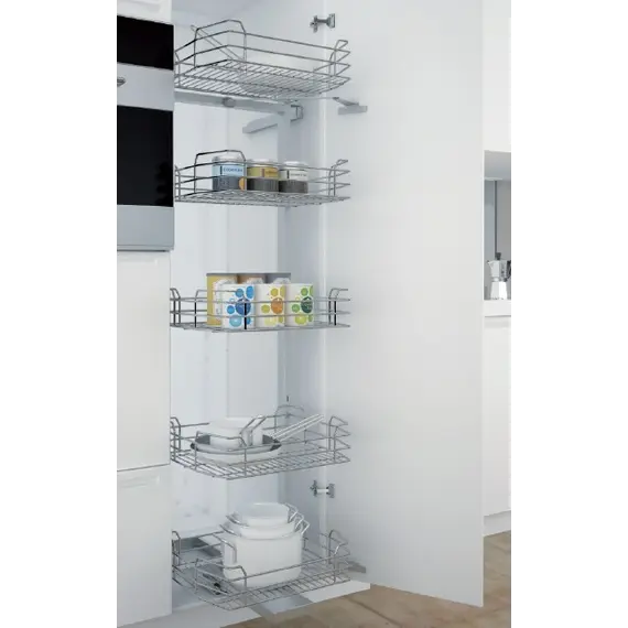 Колонна выдвижная (компл), 5 корзин, шкаф 300мм арт.295 one box.300