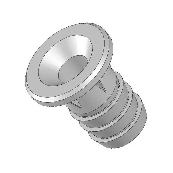 Футорка М6х14 мм (цинк) арт.645A006014Z