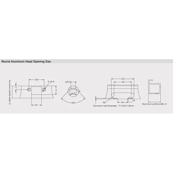 Петля 896 без пружины, для алю. профиля, Вкладная, 28мм, Черный никель арт.896-0T68-981 - 2