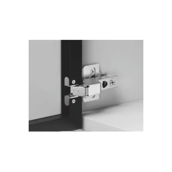 Петля 896 без пружины, для алю. профиля, Вкладная, 28мм, Черный никель арт.896-0T68-981