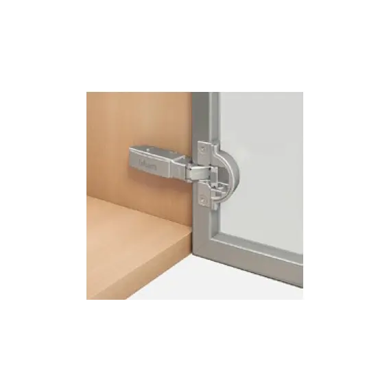 Петля Clip top Blumotion для алюминиевых рамок 95°, вкладная, чашка петли: на шурупы арт.71B970A - 2