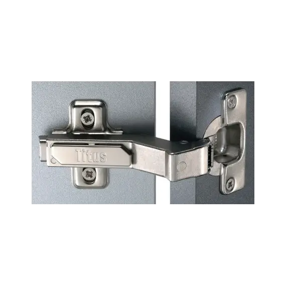 Петля мебельная Titus S-Type угловая 45 градусов 110/45/18 мм. Арт: 248-0N21-050-TL - 6