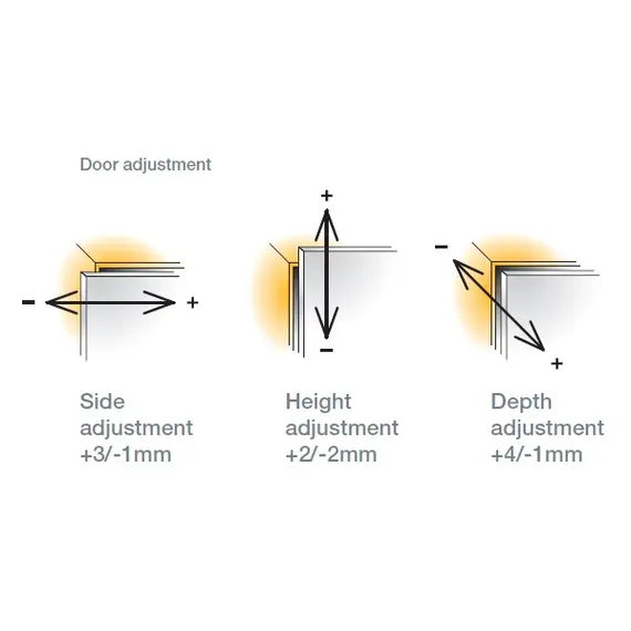 Петля мебельная Titus T-Type 90 градусов 170/48/9 мм с винтами. арт.702-0GL2-650-00 - 4