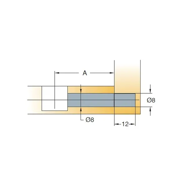 Дюбель SYSTEM 5 Quickfit 24х8 мм арт.005563-880-001 - 2