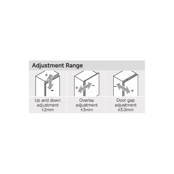 Петля 896 без пружины, Полунакладная, 52мм, Никель арт.896-0632-733 - 1