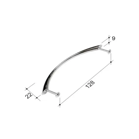 Ручка скоба арт.211-128 OL - 1