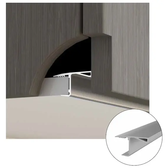 Профиль горизонтальный Г-образный H=18 мм Gola арт.70.278.57.000.400 - 1