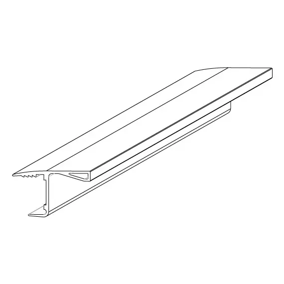 Профиль горизонтальный Г-образный H=18 мм Gola арт.70.278.801.000.400 - 3