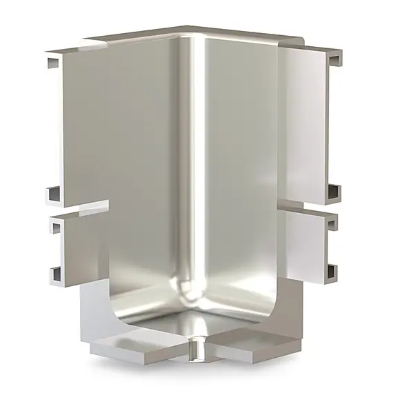 Уголок (пласт.) внутр. 90 гр для профиля горизонтального Г-образного Gola арт.70.101.7I0.60.000