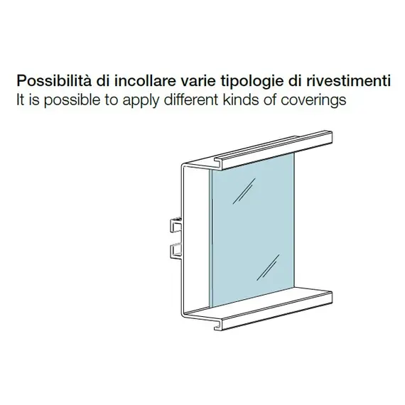 Профиль горизонтальный П-образный Gola R=0 арт.70.1034.111.00.410 - 2