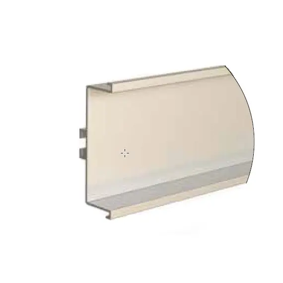 Профиль горизонтальный П-образный Gola R=0 арт.70.1034.803.00.410