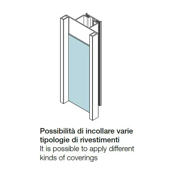 Профиль вертикальный средний Gola R=0 арт.70.1036.803.00.450 - 2