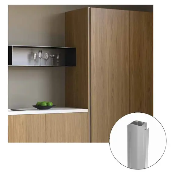 Профиль вертикальный боковой Gola R=0 арт.70.1037.120.00.450 - 4