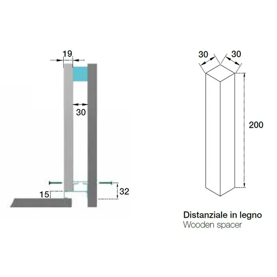 Профиль вертикальный боковой Gola LED R=0 арт.70.1026.57.00.450 - 3