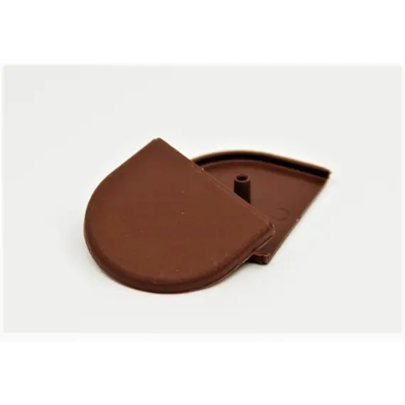 Заглушка мебельная эксцентрика Titus D25 красное дерево арт.7463 MA